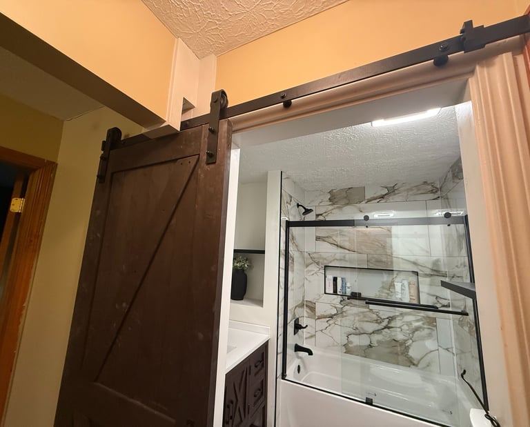 Bathroom repair and refresh by Handywork Hero