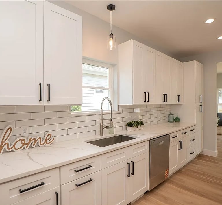 Kitchen finish project by Handywork Hero